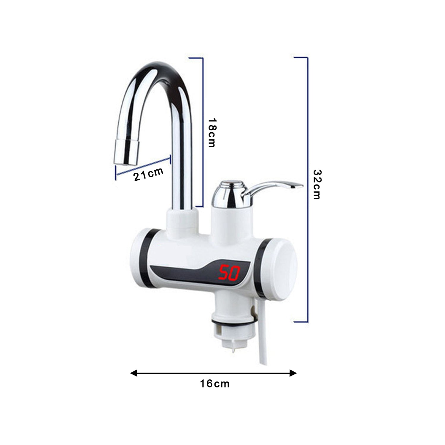 Instant heating faucet perfect for cooking and cleaning. Instant heating faucet perfect for cooking and cleaning.